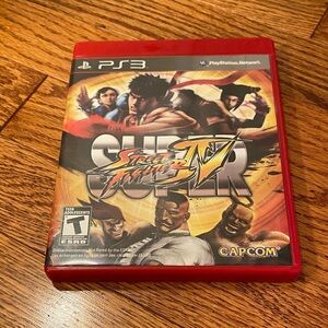 3/$20 Super Street Fighter IV PS3 Video Game